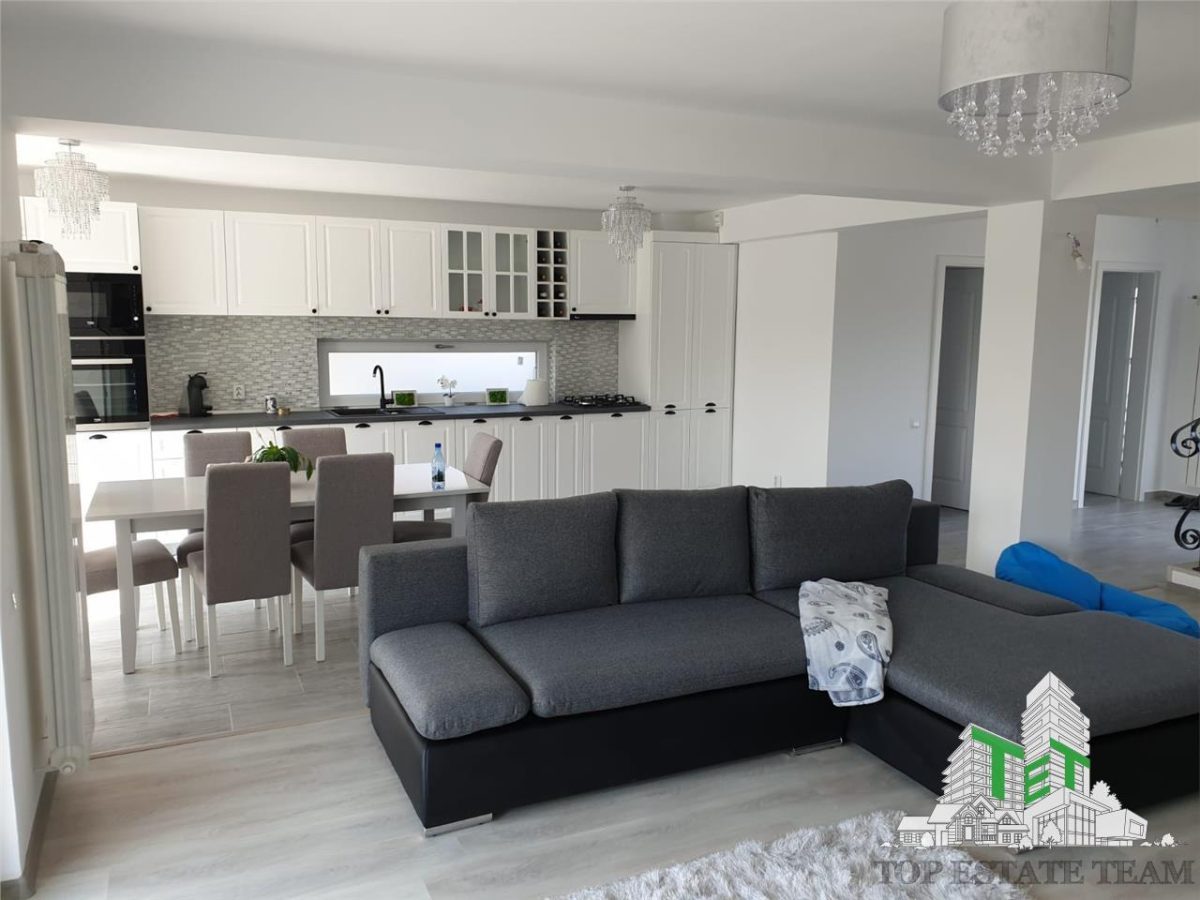 Vila lux 4 camere incalzire pardoseala cu terasa mare langa Soseaua de Centura - foto 12