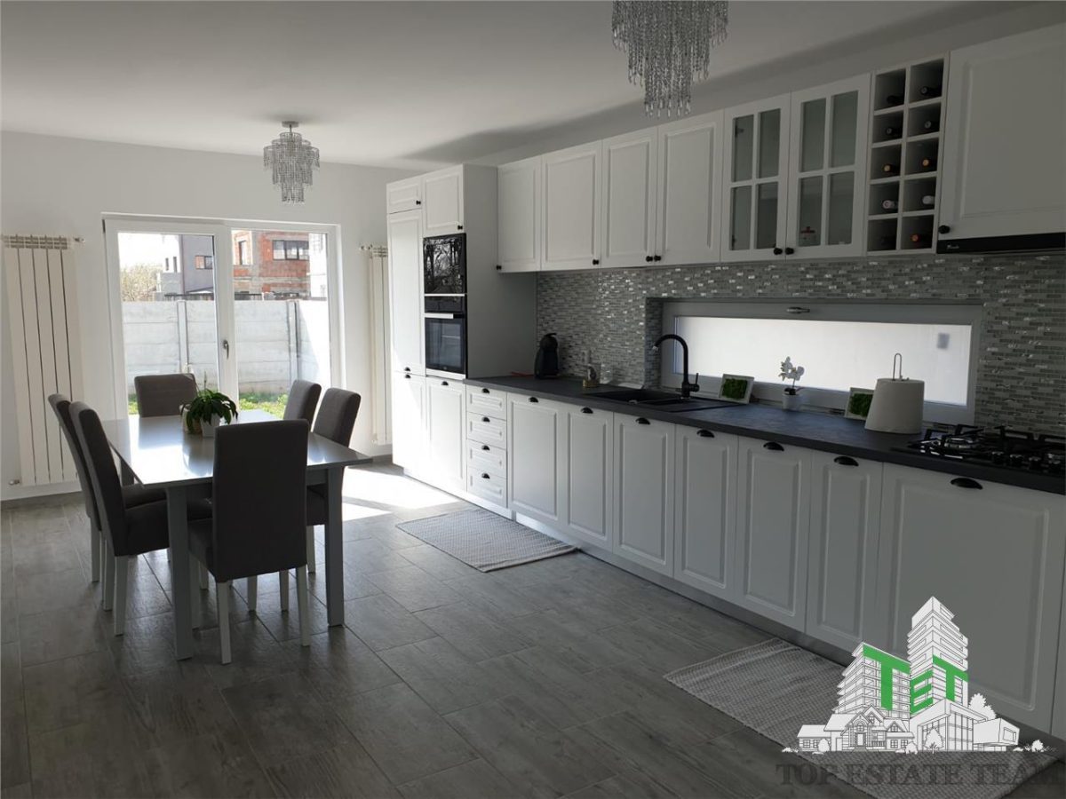 Vila lux 4 camere incalzire pardoseala cu terasa mare langa Soseaua de Centura - foto 14