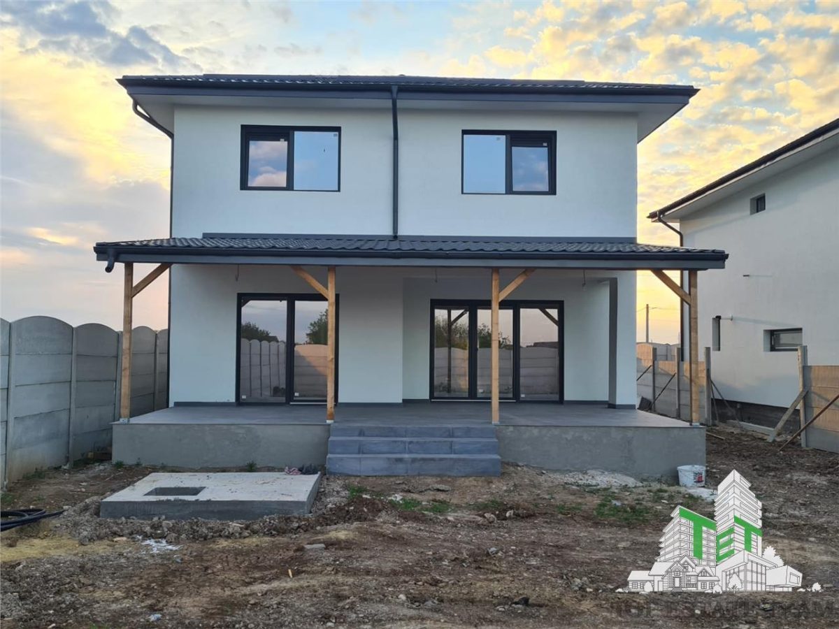 Vila lux 4 camere incalzire pardoseala cu terasa mare langa Soseaua de Centura - foto 17