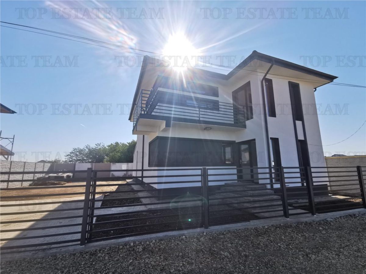 Vila lux 4 camere incalzire pardoseala cu terasa mare langa Soseaua de Centura - foto 3