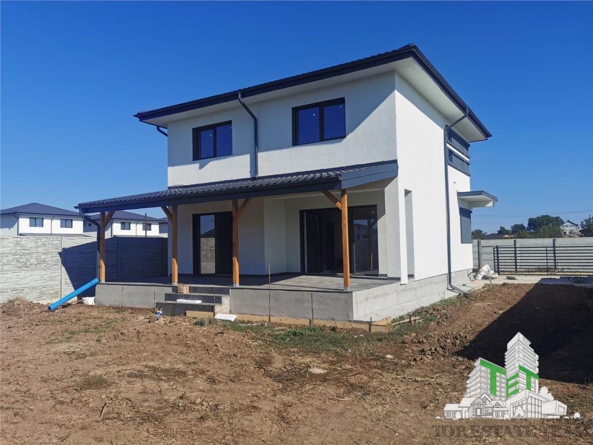 Vila lux 4 camere incalzire pardoseala cu terasa mare langa Soseaua de Centura - foto 23