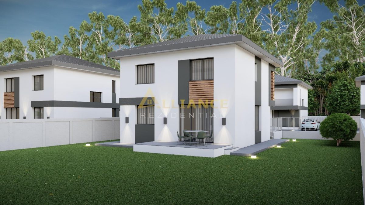 Vila , 110 mp utili, 4 camere - Complex nou (16 vile) - foto 12