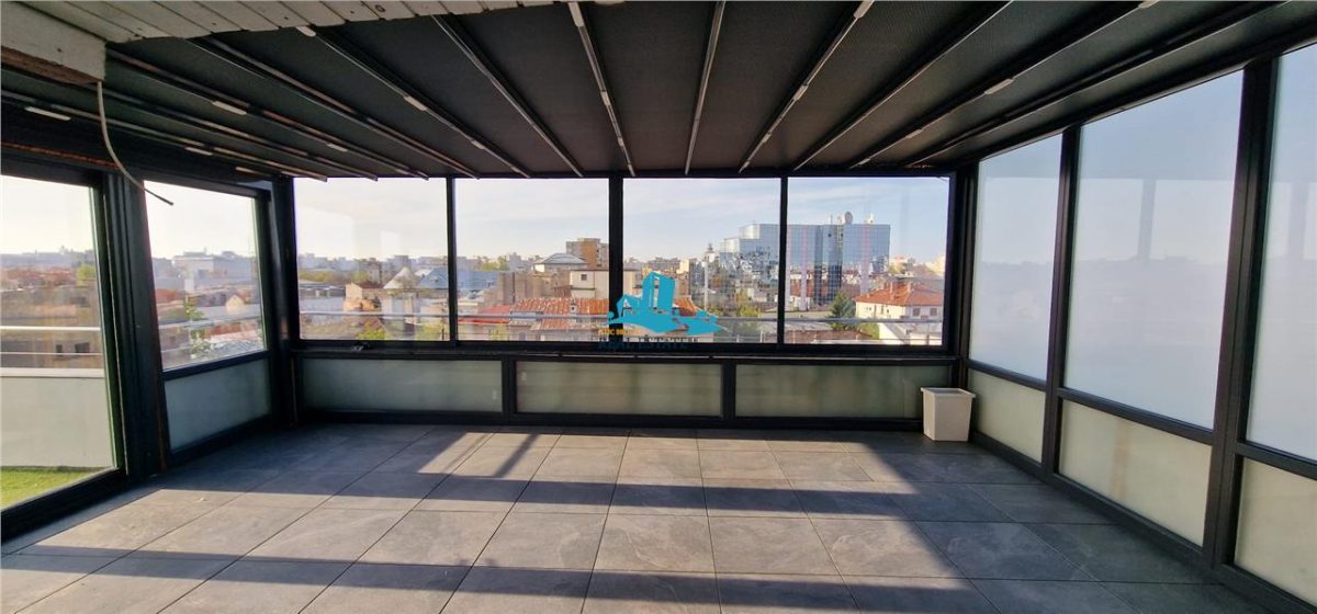 Inchiriere apartament 3 camere, Unirii, Terasa 174 mp, bloc 2018 - foto 12