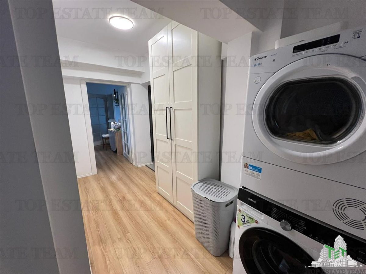 Apartament 3 camere mobilat/renovat la metrou Gorjului - foto 9