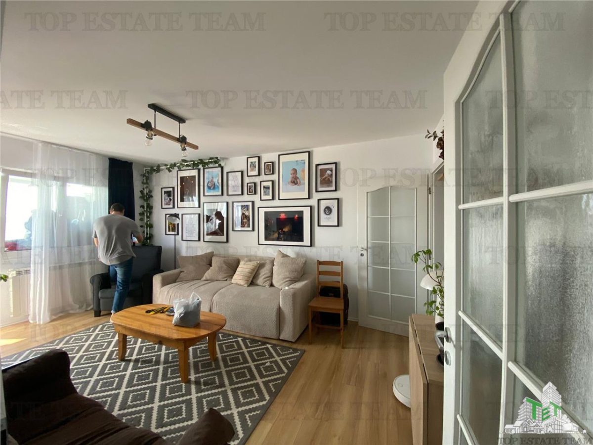 Apartament 3 camere mobilat/renovat la metrou Gorjului - foto 10