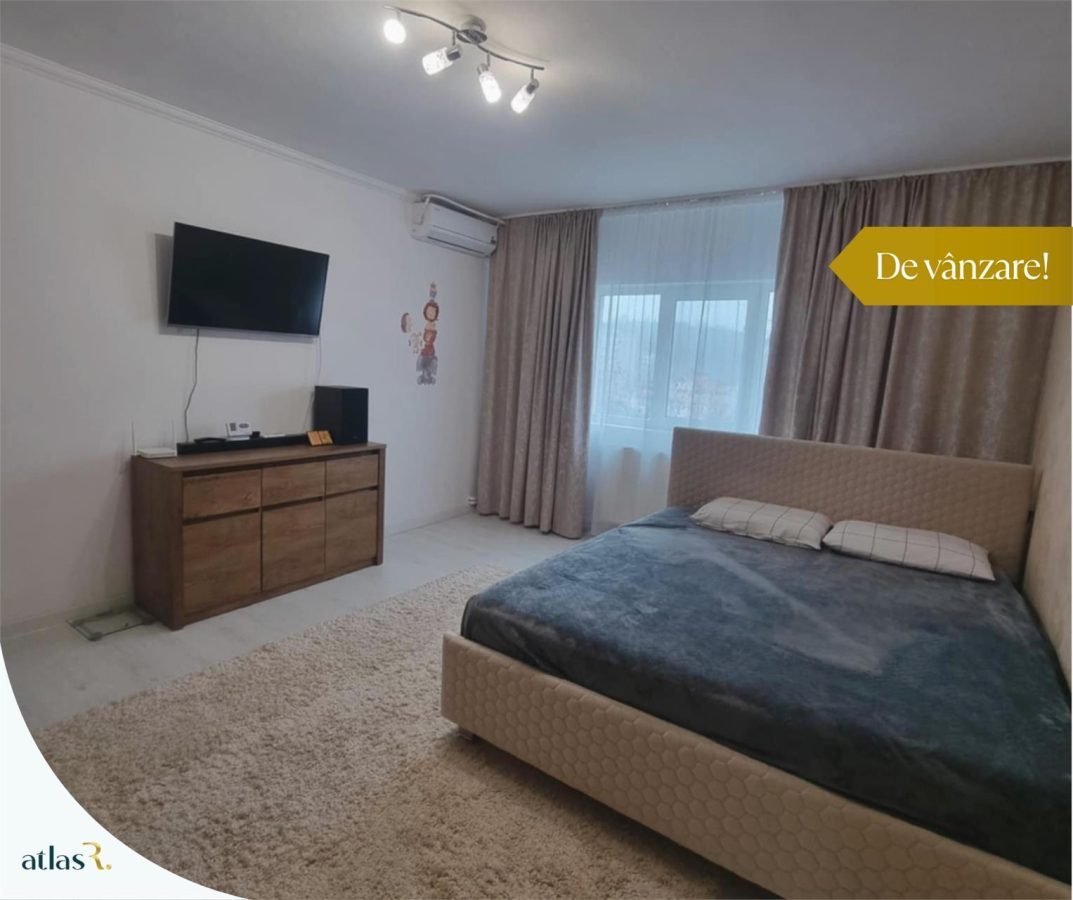 Apartament 1 camera | Poitiers | Etaj 3/8 | Bloc 1995 | 41 mp | Â Potential bun de inchiriere - Iasi