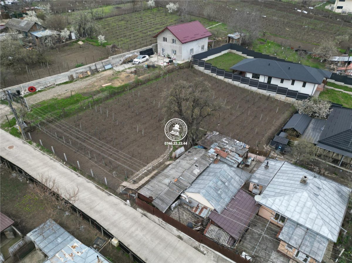 Teren intravilan 680 mp , asfalt , toate utilitatile - Valea Lupului , Iasi - foto 4