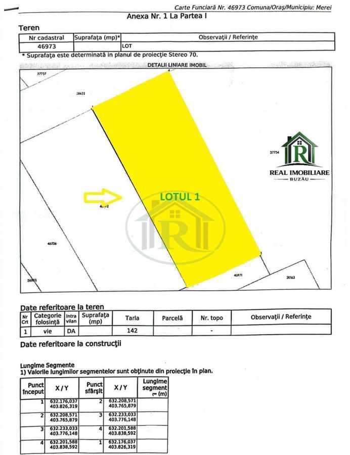 Loturi de teren pentru casa - Merei - ! - Merei