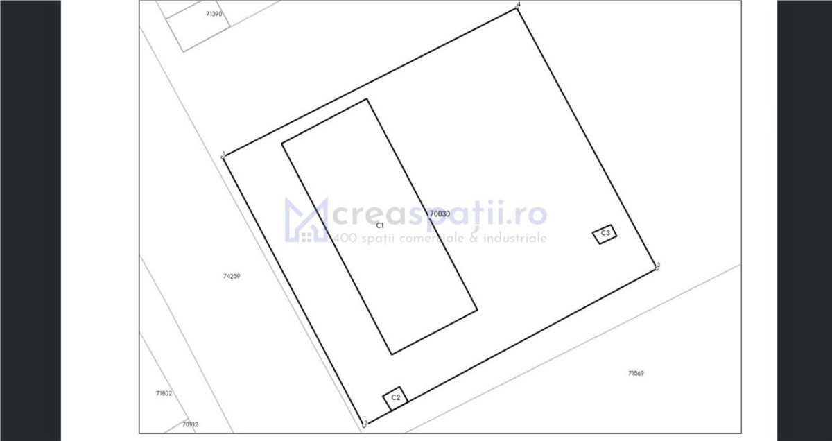 Hala, spatiu comercial, vad, de la 423mp la 1744mp, Vama Albita - foto 20