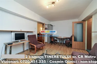 Vanzare 2 camere TINERETULUI, str. CR Motru, metrou - foto 3