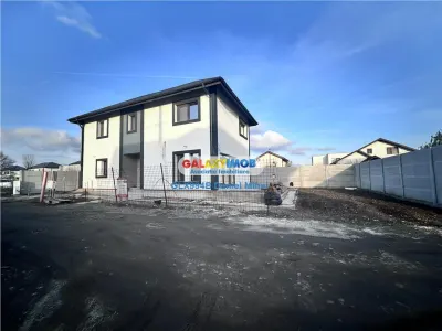 Casa individuala 4 cam-Teren 300mp-Incalzire pardoseala-str Safirului - foto 1