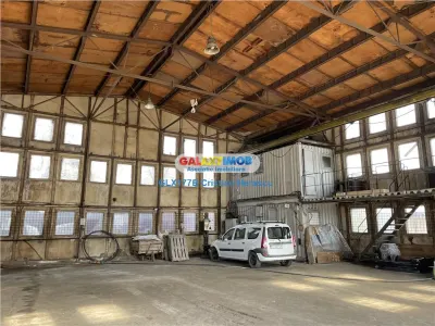 Hala 400 mp Pod Rulant 2T Birouri 100 mp Platforma Betonata 2500 mp - foto 5