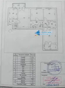 Vanzare apartament 4 camere Titan/etaj 3/2bai/2balcoane/suprafata 81.9 - foto 1
