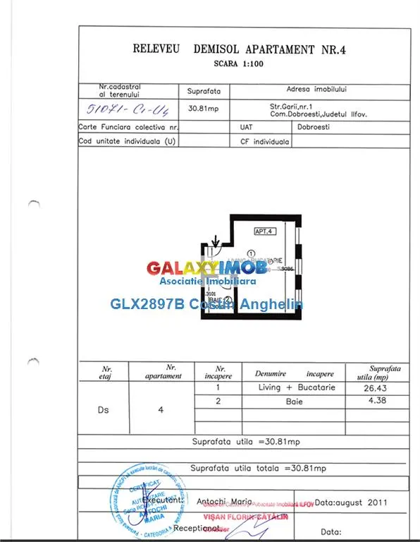 Oportunitate: Studio modern si luminos 31 mp - Residence Dobroiesti - foto 10