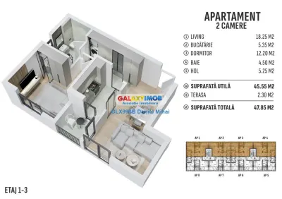 Apartament 2 camere-Incalzire pardoseala-Prelungirea Ghencea - foto 6