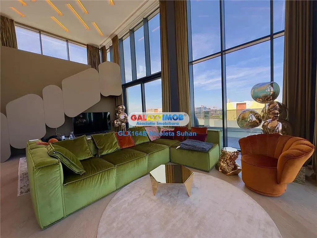PenthouseTip Duplex 436 mp-5 camere LUX  Floreasca-Barbu Vacarescu Ved - foto 1