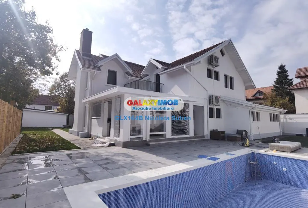 VILA INDIVIDUALA SPECTACULOASA CU PISCINA SI GRADINA 1000 MP IANCU NIC - foto 2