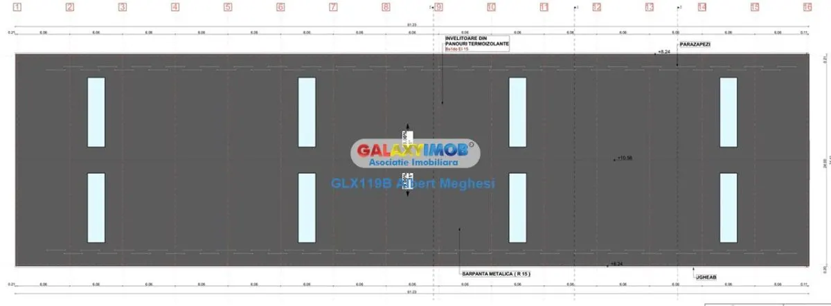 Inchiriere Hala 1170 mp deschidere DN3 centura A0 - foto 5