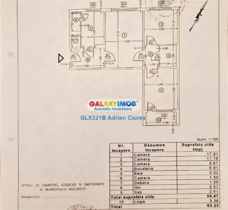 Alexandriei | Antiaeriana | Scoala Nr. 131 | 3 camere | Balcon - foto 11