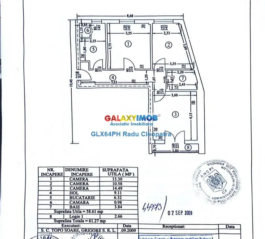 Vanzare apartament 3 camere, Ploiesti, zona ultracentrala - foto 13