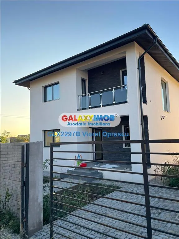 Casa noua singura in curte, 4 camere, curte 310 mp, Berceni - foto 1
