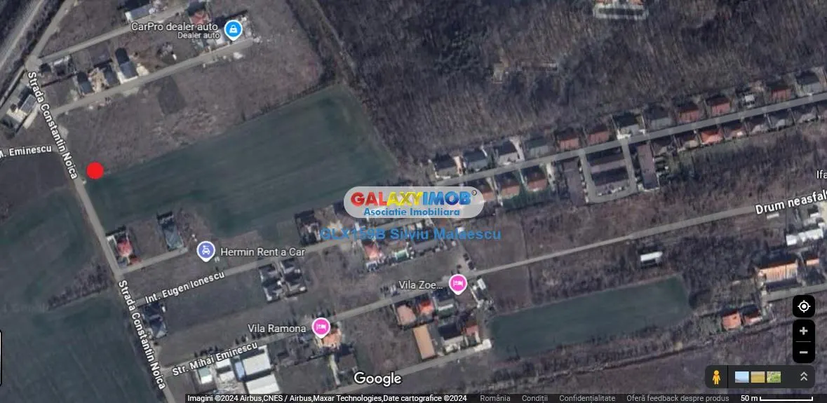 Otopeni 570 Mp (447 Mp Lotul+123 Mp cota de drum) str. C-tin Noica - foto 4