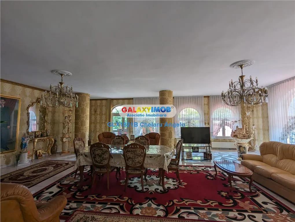 Doamna Ghica,vila impunatoare P+2 ,530 mp utili,teren 410mp,la cheie - foto 1