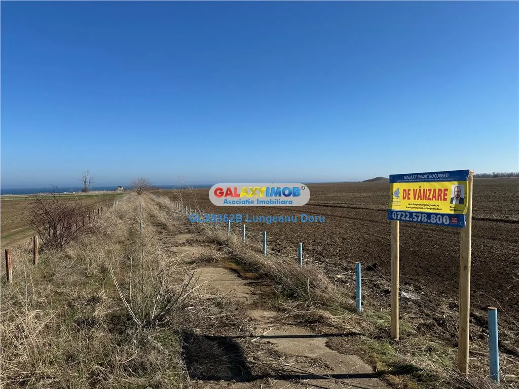 Teren intravilan 47.400 mp, Vama Veche, 200 m de Marea Neagra - foto 1