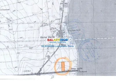 Teren intravilan 47.400 mp, Vama Veche, 200 m de Marea Neagra - foto 9