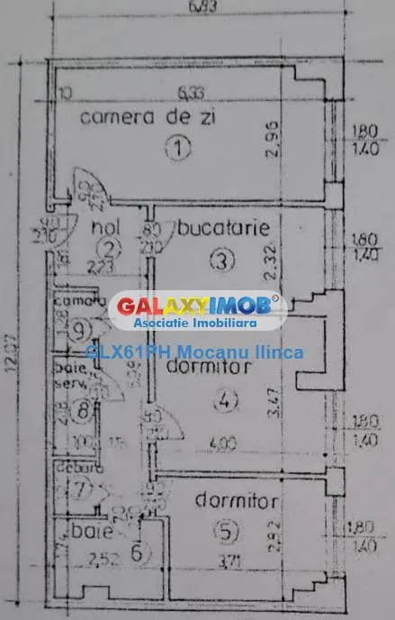 Inhiriere apartament pentru birouri, 4 camere, Ultracentral, Ploiesti - foto 8