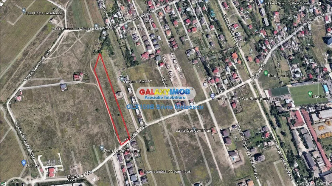 Otopeni 969 Mp - Lot 694 Mp+275 Mp(cota de drum si gradina) str. 1 Mai - foto 3