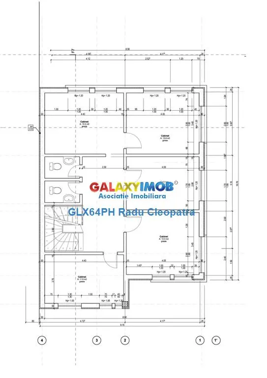 Inchiriere spatiu P+1E,  constructie noua,  Ploiesti, zona Marasesti - foto 13