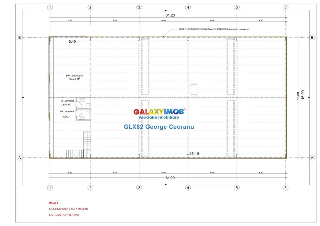 Inchiriere hala 590mp Afumati, stradal E60, ideal depozit/showroom - foto 5