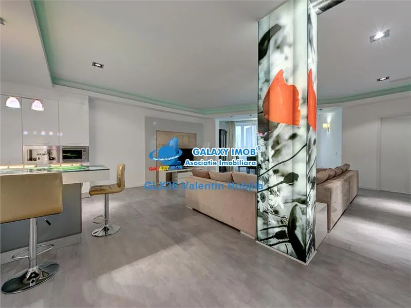 Vanzare -Inchiriere apartament 4 camere 160 mp lux Herastrau mobilat - foto 1
