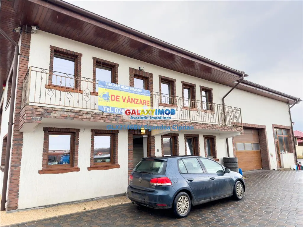 Spatiu de Birouri cu Garaj 512 mp utili 2000 mp teren Bran - foto 1