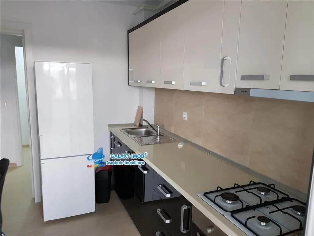 Inchiriez apartament cu 3 camere , Nord, bloc nou, mobilat - utilat - foto 19