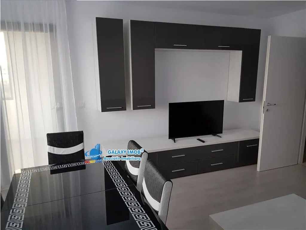 Inchiriez apartament cu 3 camere , Nord, bloc nou, mobilat - utilat - foto 4