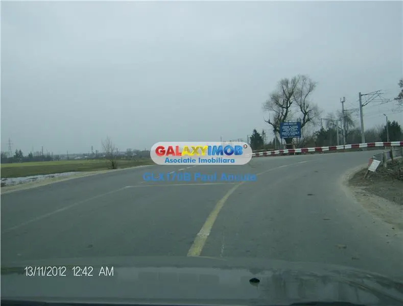 Teren Buftea Gara Rombiz 3595 mp la sosea industrial - foto 1