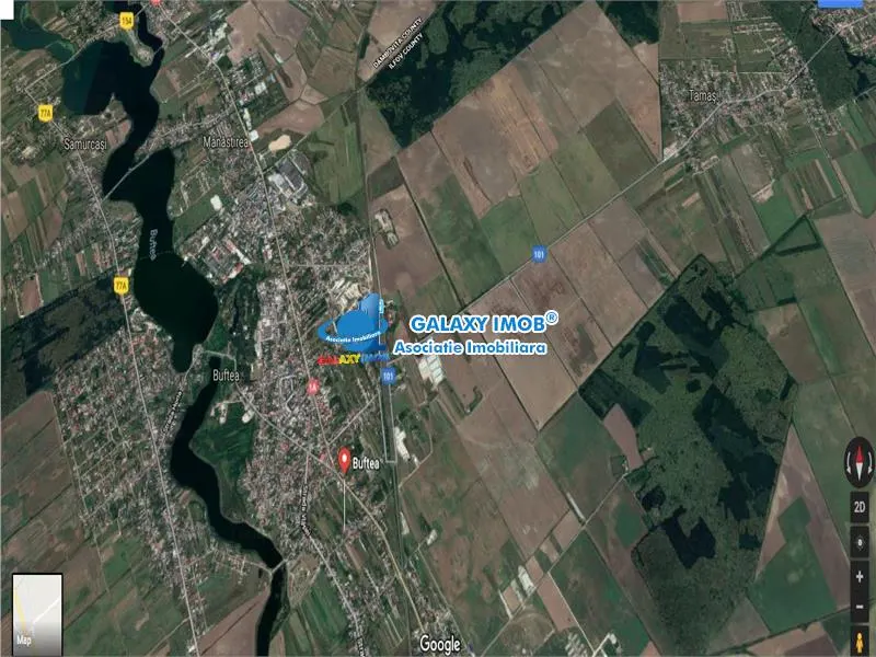 Vanzare teren intravilan 14000mp Buftea Rombiz Tamasi - foto 5