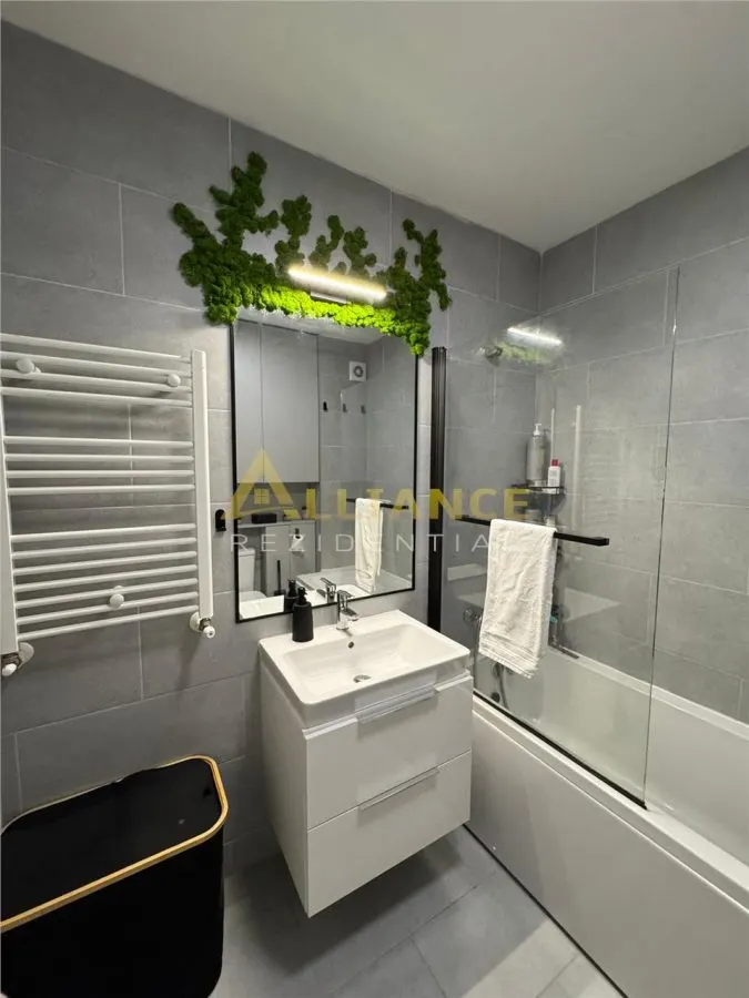 Apartament 2 camere decomandat de vanzare 58 mp  etaj 5/6  mobilat si utilat / parcare inclusa - foto 12