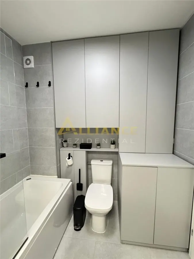 Apartament 2 camere decomandat de vanzare 58 mp  etaj 5/6  mobilat si utilat / parcare inclusa - foto 13