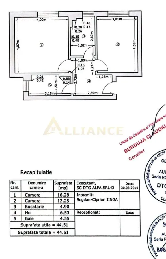 EXCLUSIVITATE – APARTAMENT 2 CAMERE, CAMPUS SCOLAR IN APROPIERE, METROU 16 MIN - foto 12