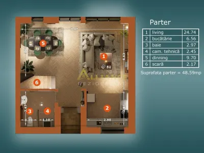 Casa 5 camere tip DUPLEX - 4 bai, Terasa + Curte, 250 MP - foto 14