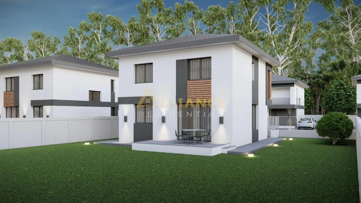 Vila , 110 mp utili, 4 camere - Complex nou (16 vile) - foto 12