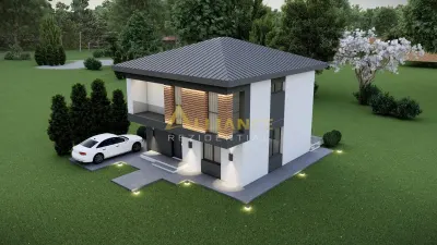 Vila , 110 mp utili, 4 camere - Complex nou (16 vile) - foto 5