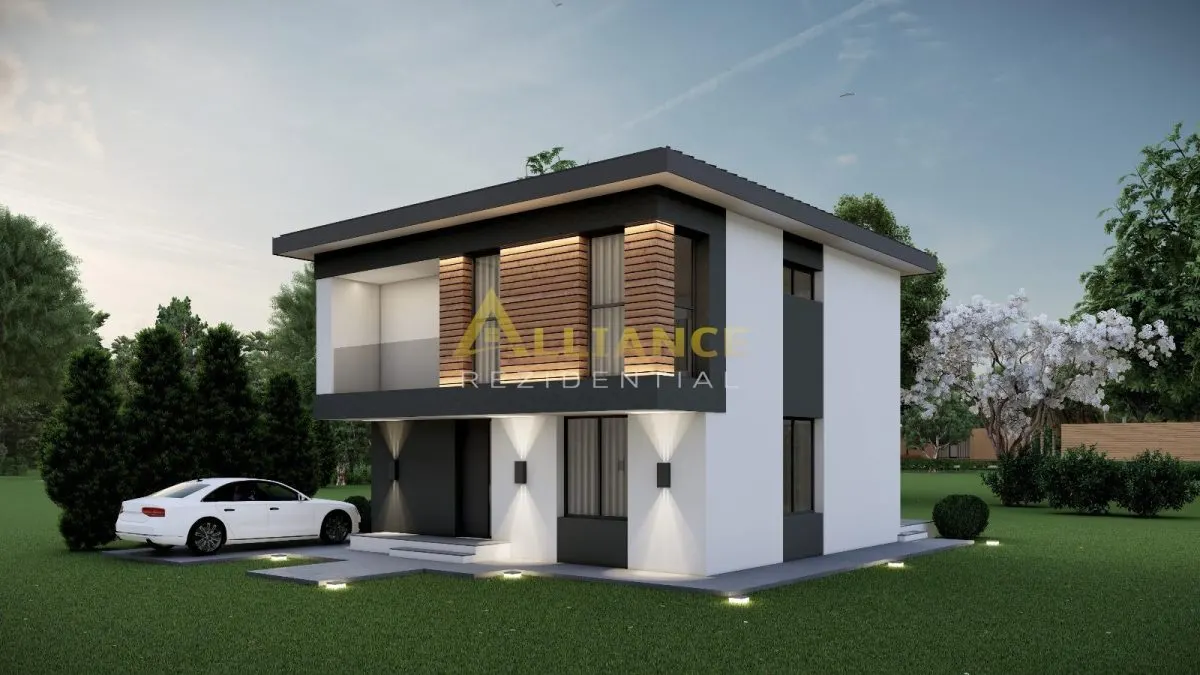 Vila , 110 mp utili, 4 camere - Complex nou (16 vile) - foto 6