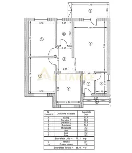 Casa individuala || 3 camere || teren 350 mp - foto 4