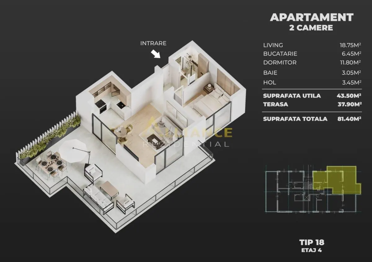 Apartamente 2 si 3 camere - Popesti Leordeni - foto 4