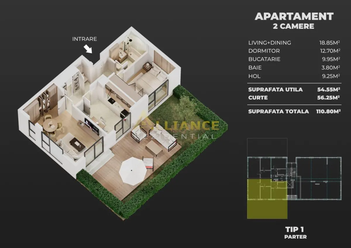 Apartamente 2 si 3 camere - Popesti Leordeni - foto 6