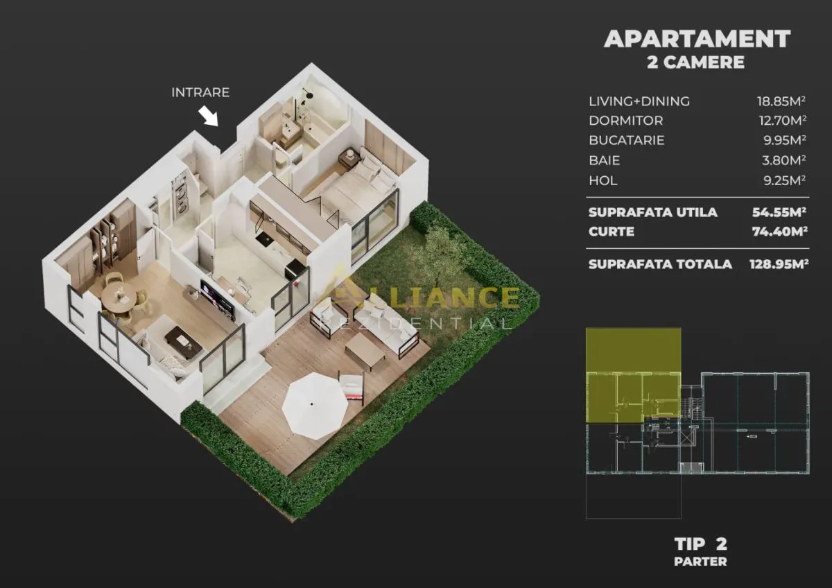 Apartamente 2 si 3 camere - Popesti Leordeni - foto 7